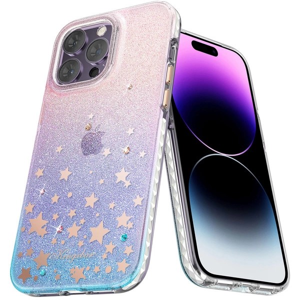 Husa Protectie Kingxbar Lux Seria Star Zodiac Iphone 14 - 1 | YEO